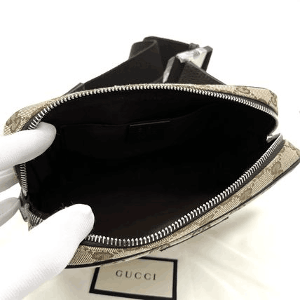 国内発！すぐ届く★人気 GUCCI GGキャンバス ボディバッグ